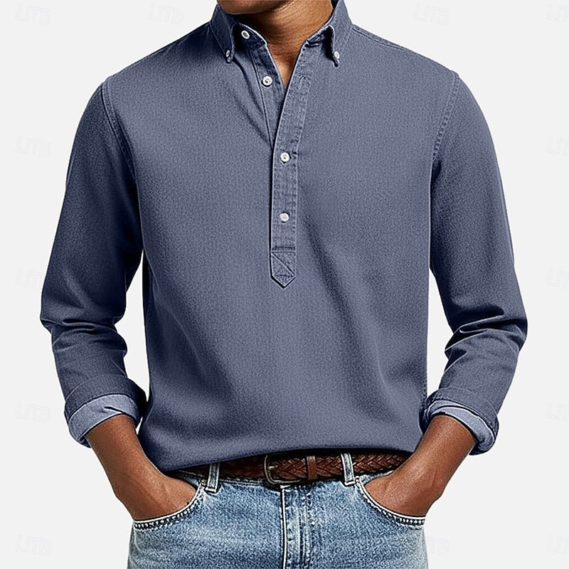 Wallace | Classic Popover Shirt