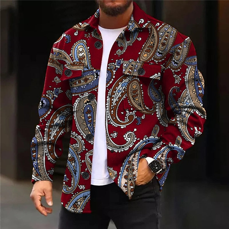 Jonah | Paisley-Print Overshirt