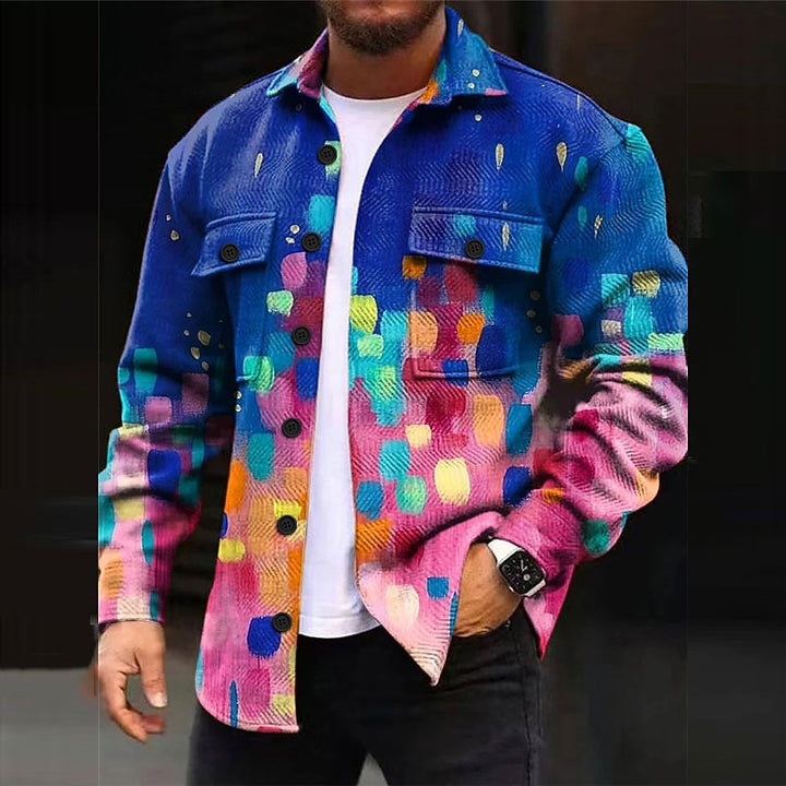 Maddox | Artful Statement Overshirt