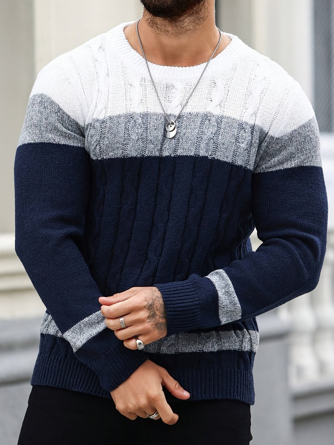 Emerson | Classic Cable-Knit Sweater