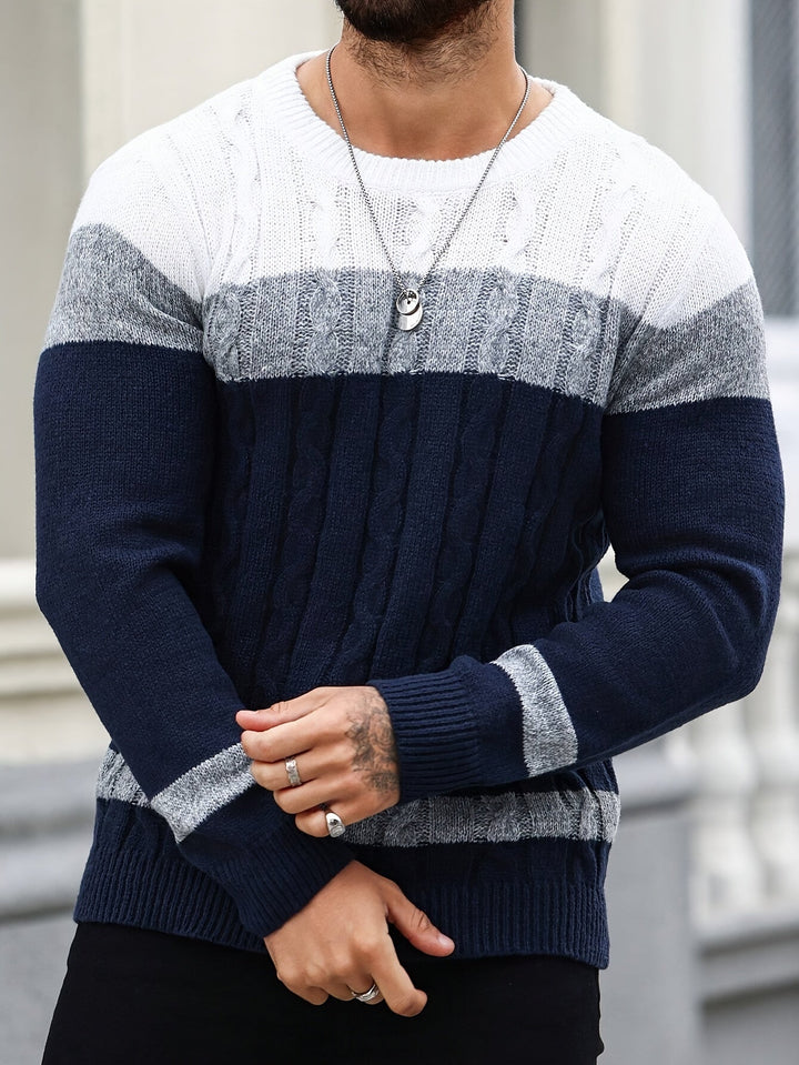 Emerson | Classic Cable-Knit Sweater