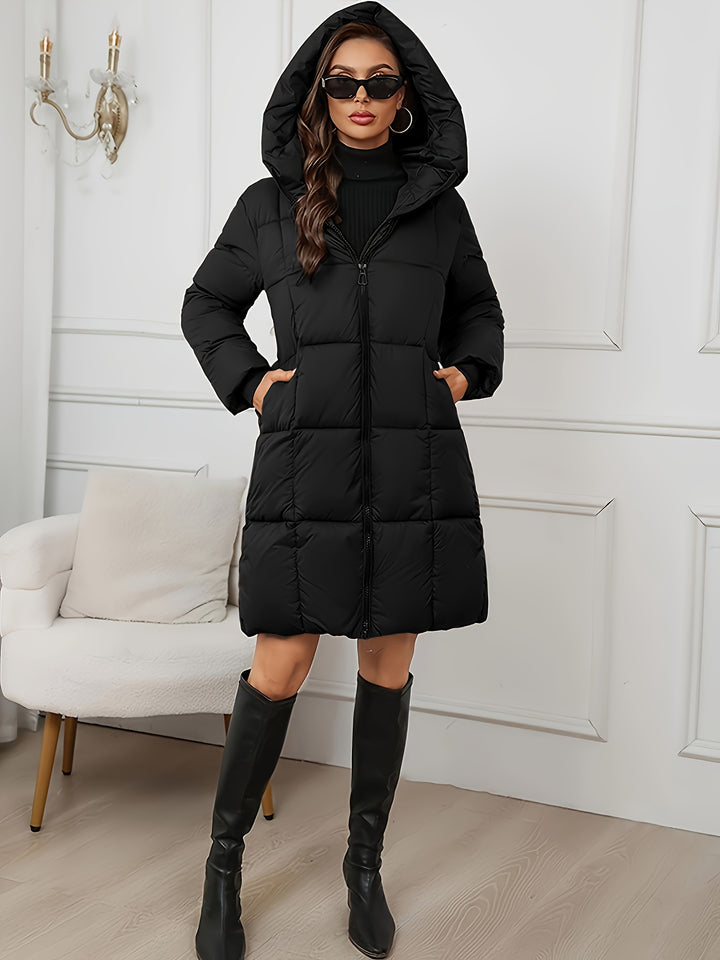 Linnea | Hooded Longline Puffer Coat