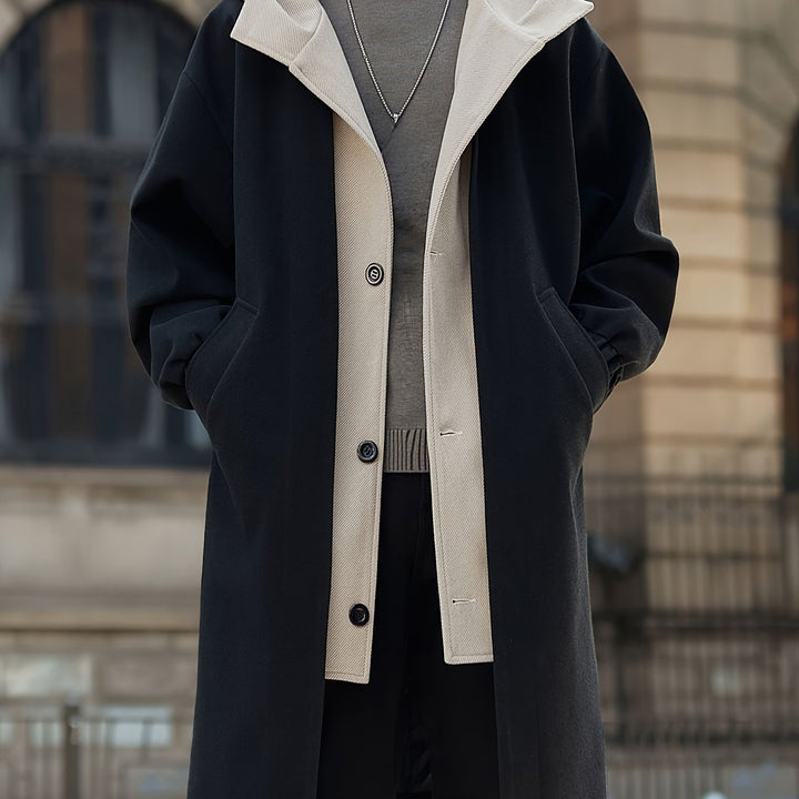 Nathaniel | Refined Mid-Length Coat