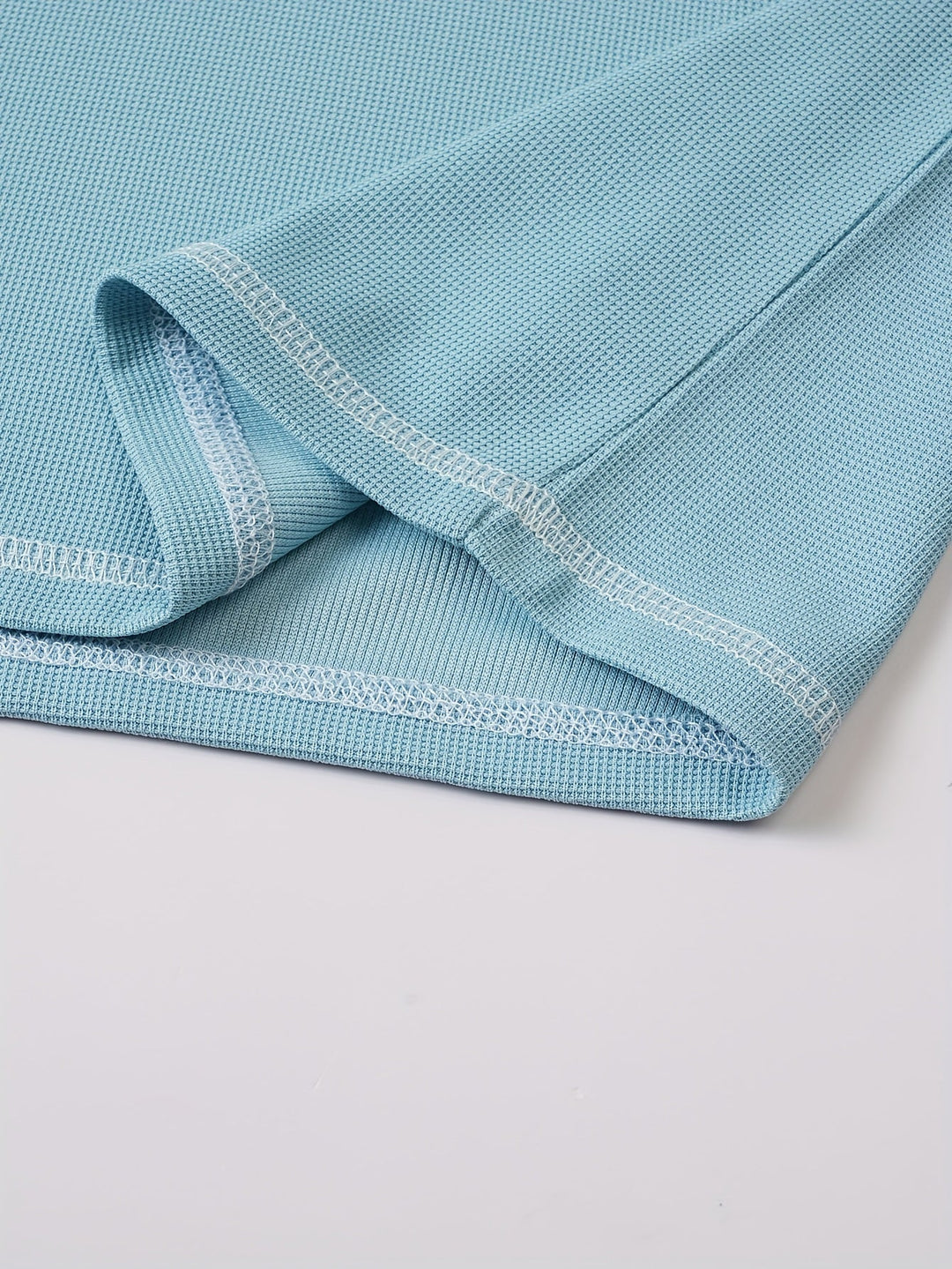 Sawyer | Textured Short Sleeve Henley