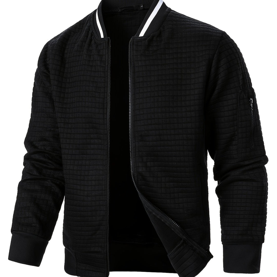 Marshall | Textured Bomber Jacket