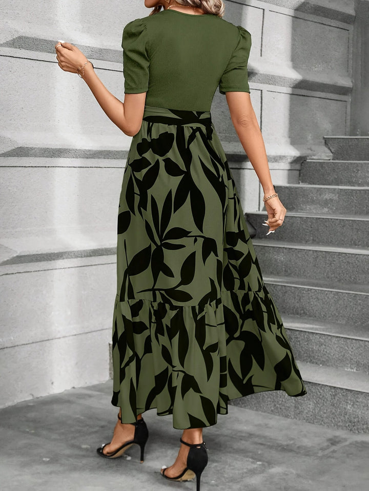 Elena | Floral Print Maxi Dress