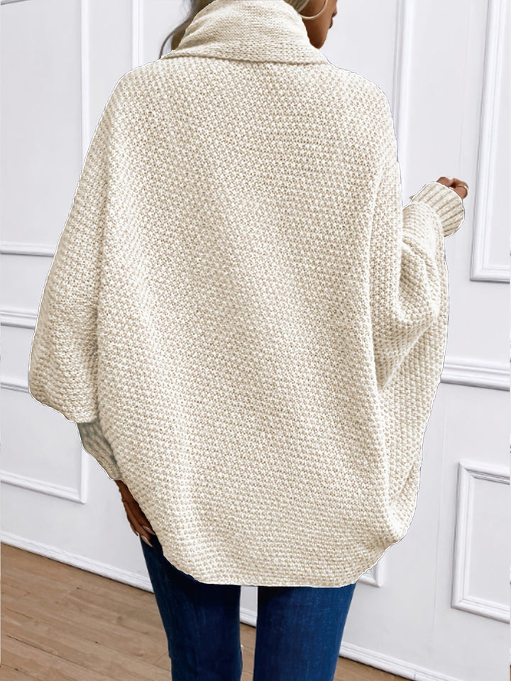Rosalyn | Draped Shawl-Collar Cardigan