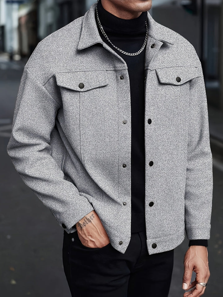 Harrison | Textured Everyday Utility Jacket