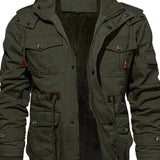 Bram | Rugged Utility Hooded Jacket