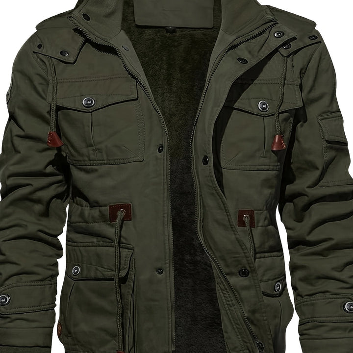 Bram | Rugged Utility Hooded Jacket