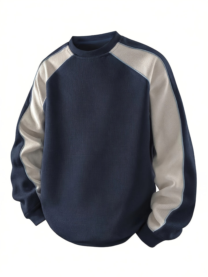 Merrick | Colour-Block Crewneck Sweatshirt