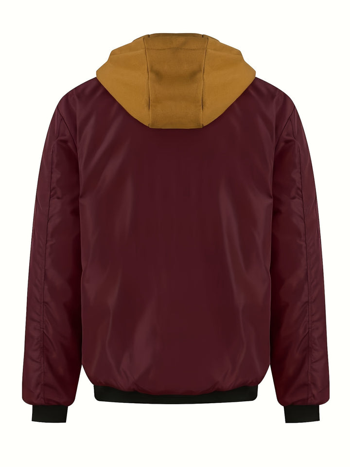 Silas | Hooded Layered Jacket