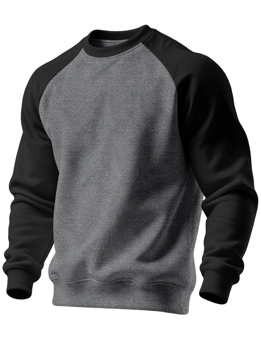 Merrick | Raglan-Sleeve Crew Neck Sweatshirt