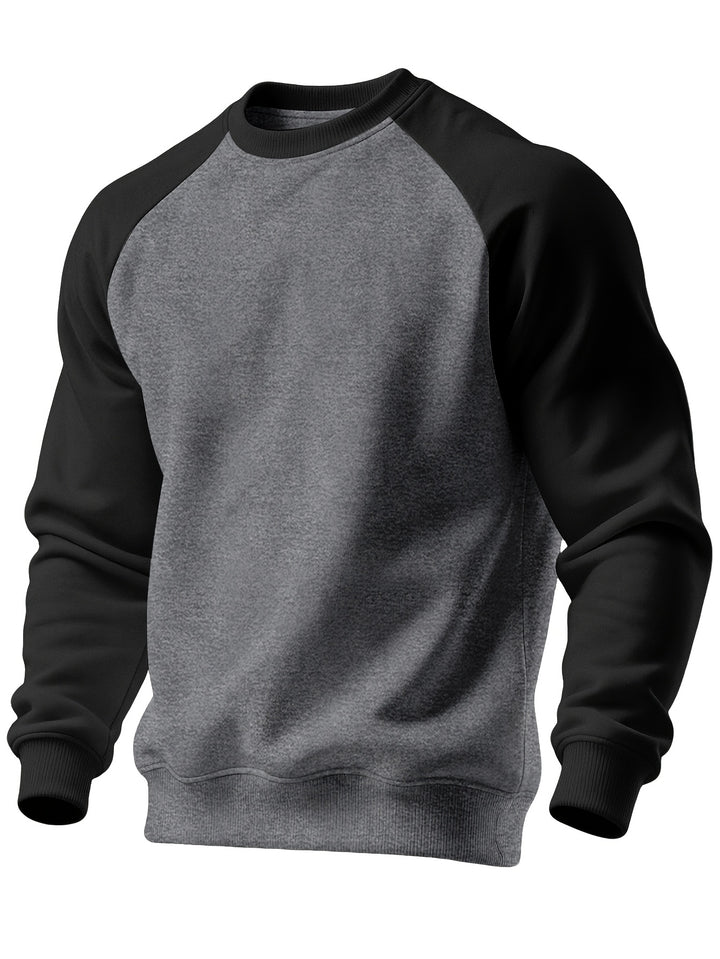 Merrick | Raglan-Sleeve Crew Neck Sweatshirt