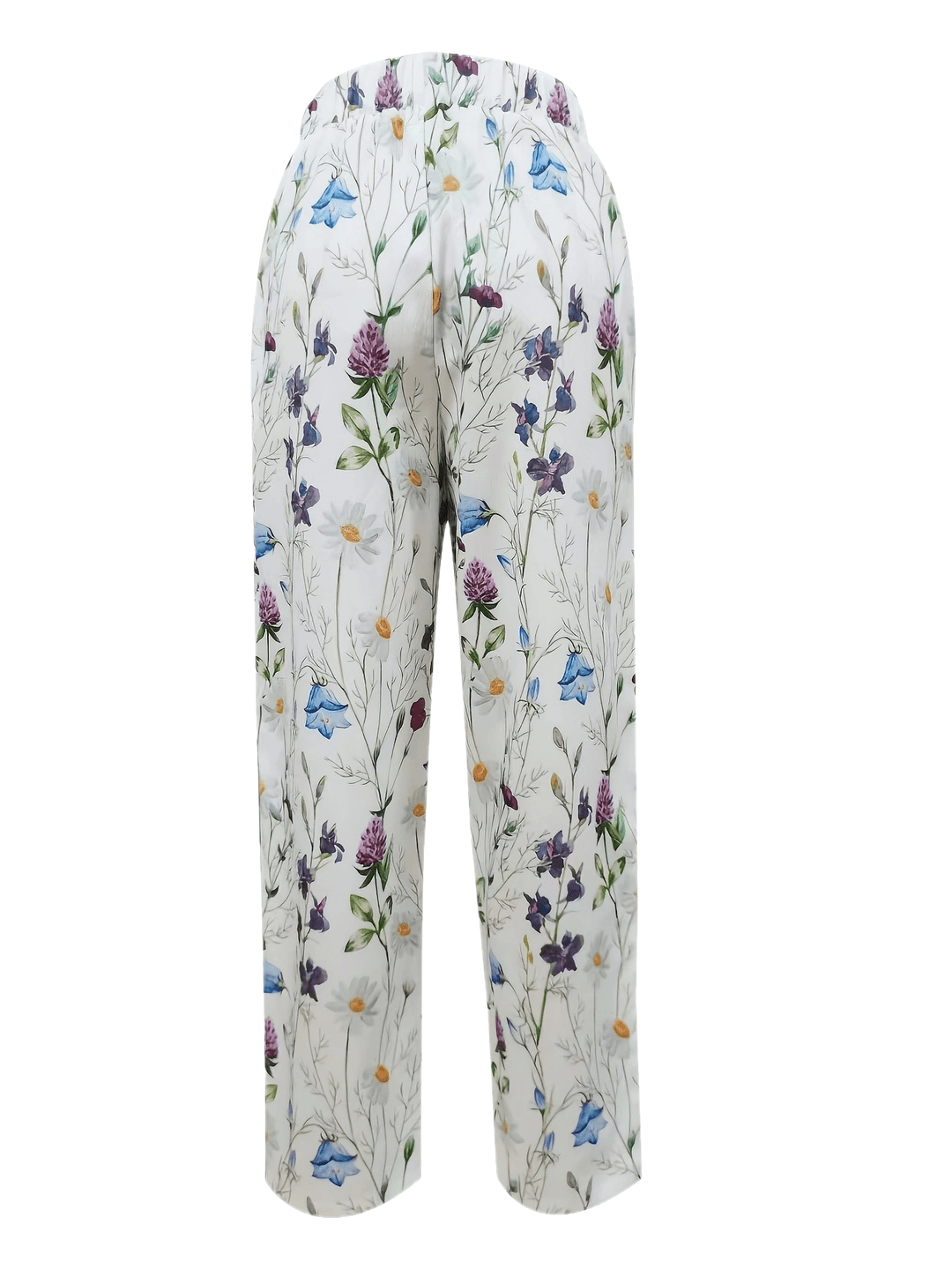 Eleanor | Garden-Print Tapered Pants
