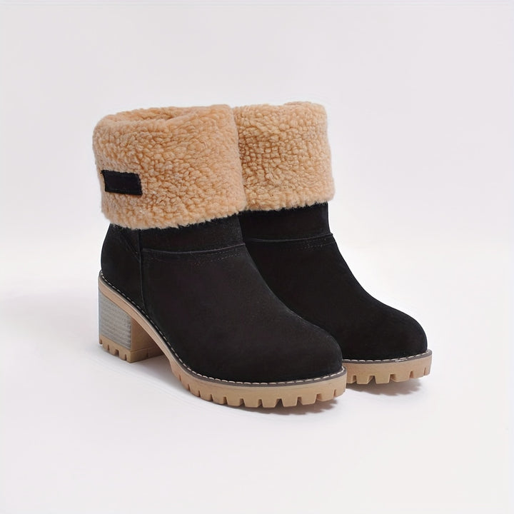Marianne | Cozy Block-Heel Ankle Boots
