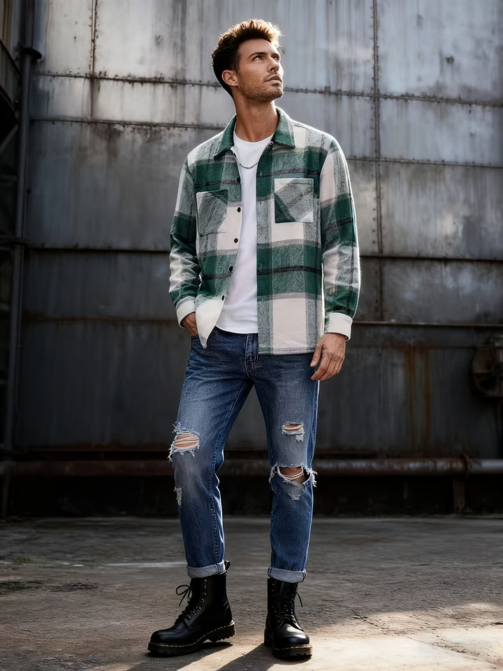 Brooks | Rugged Plaid Overshirt