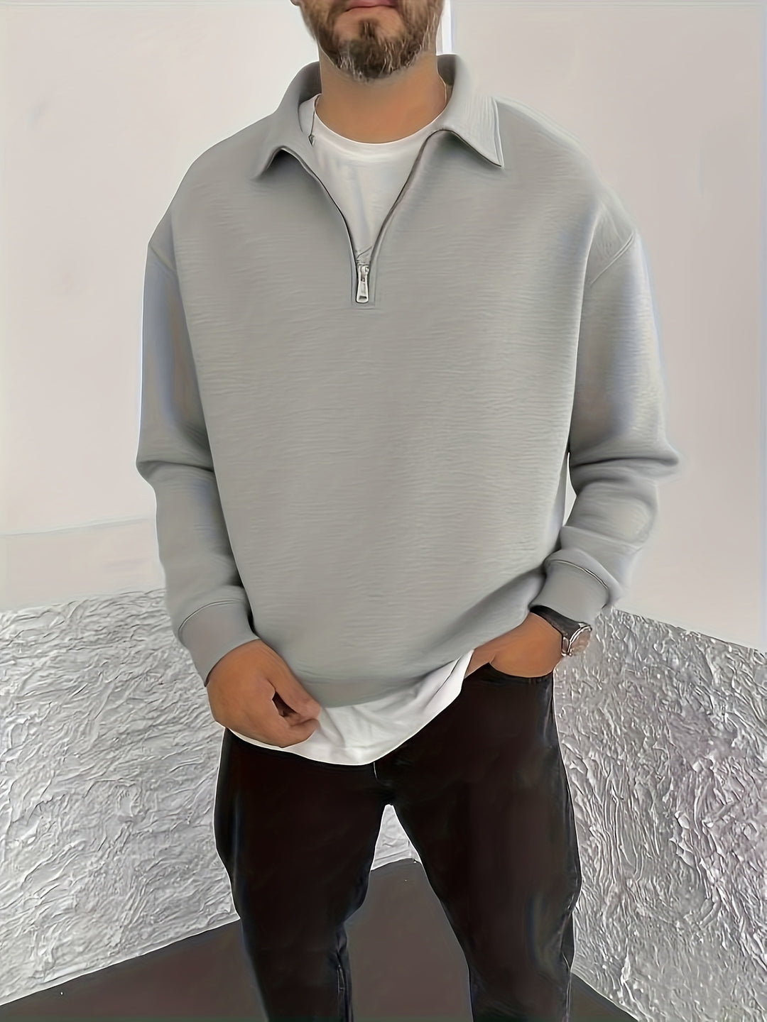Graham | Cozy Half-Zip Sweatshirt