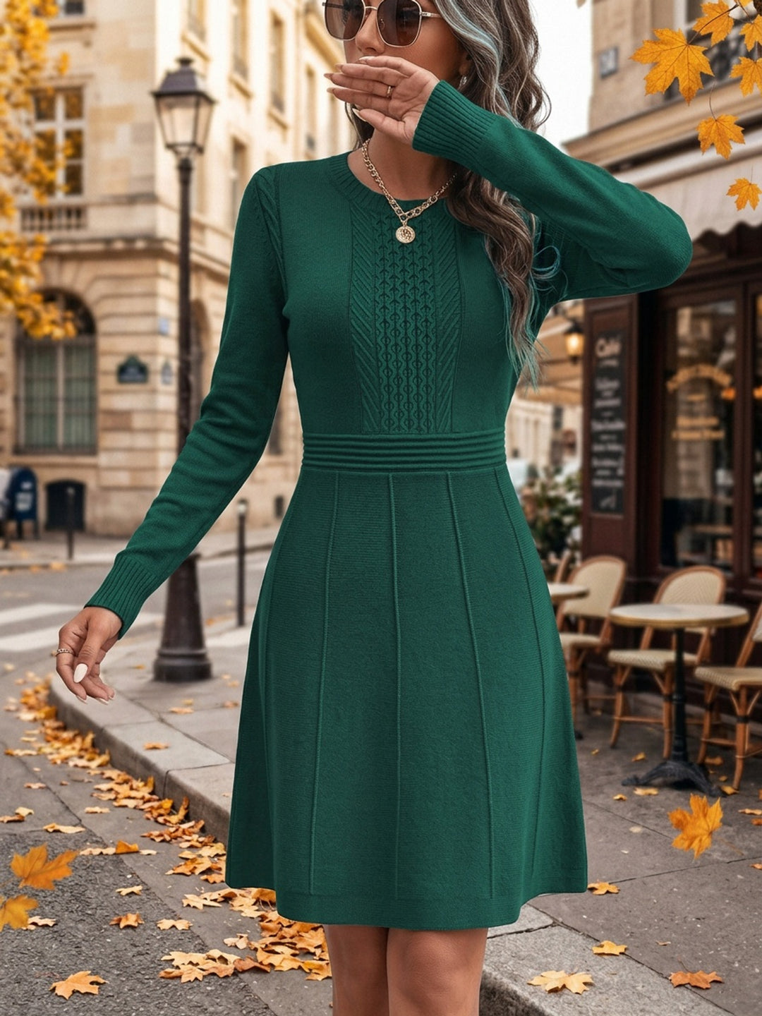 Rosalind | Refined A-Line Knit Dress