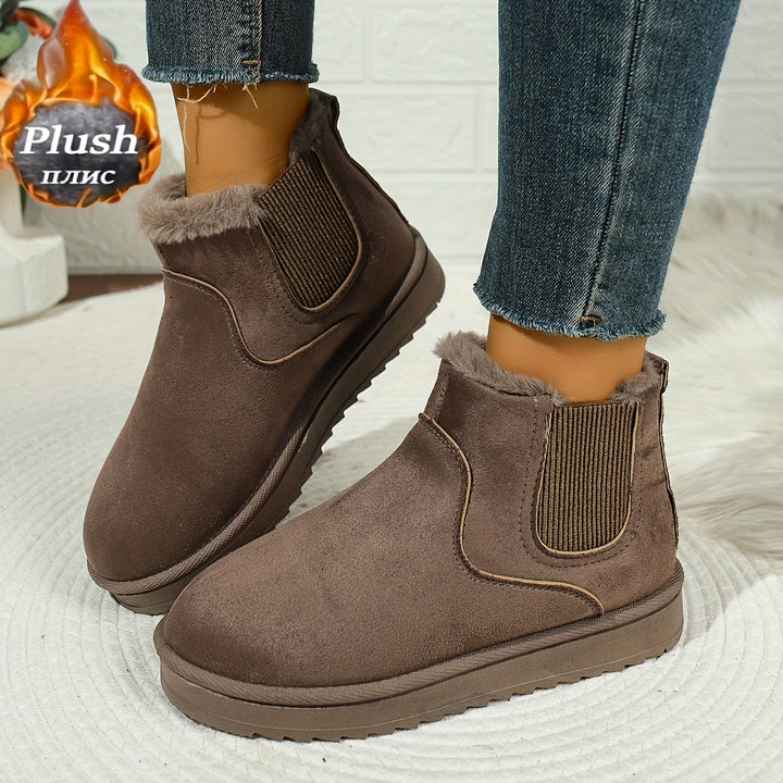 Matilda | Cozy Platform Ankle Boots