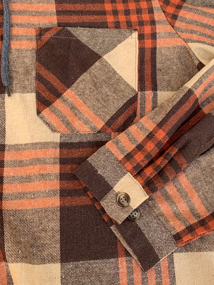 Rory | Rugged Hooded Button-Up Shirt