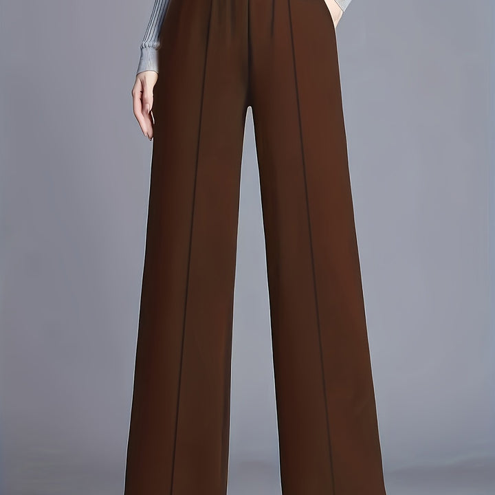 Vivian | High-Waisted Wide-Leg Pants