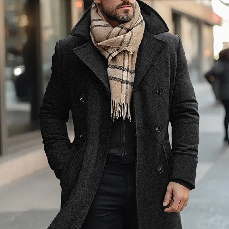 Winslow | Tailored Double-Breasted Overcoat