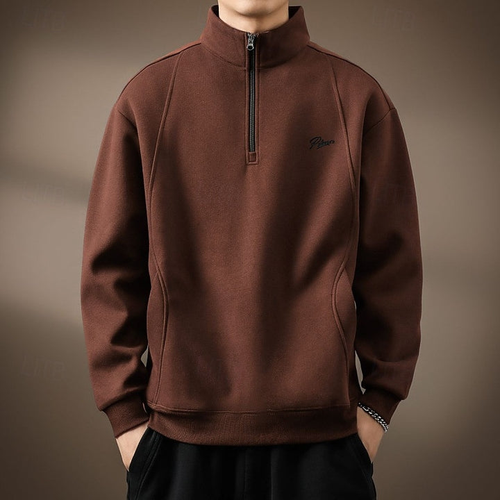 Franklin | Refined Quarter-Zip Sweatshirt