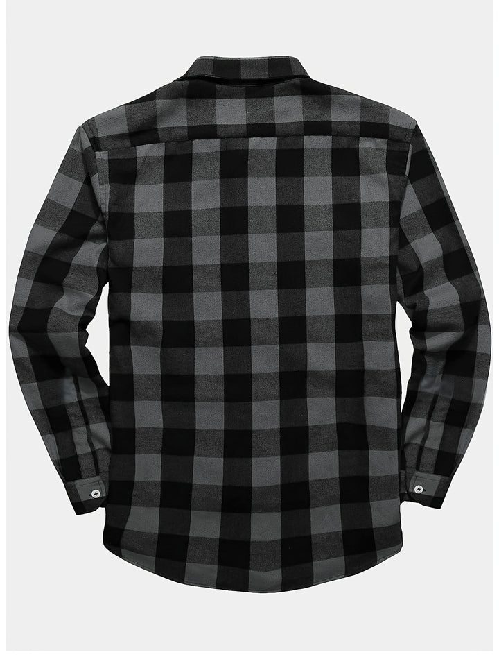 Grady | Classic Plaid Button-Up Shirt