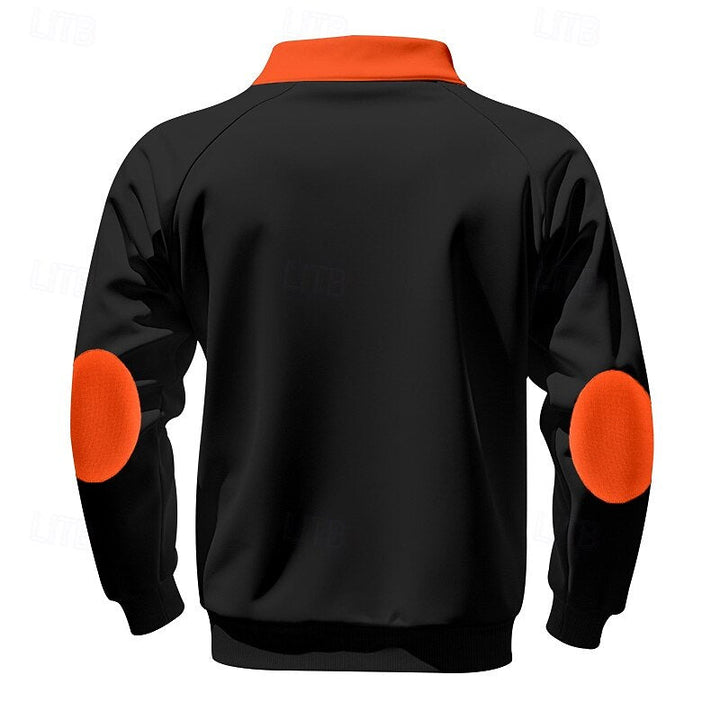 Hollis | Quarter-Zip Colour-Block Pullover