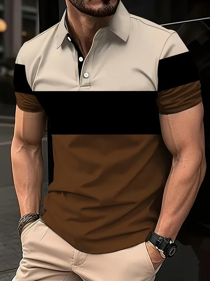 Huxley | Casual Multicolored Button Shirt