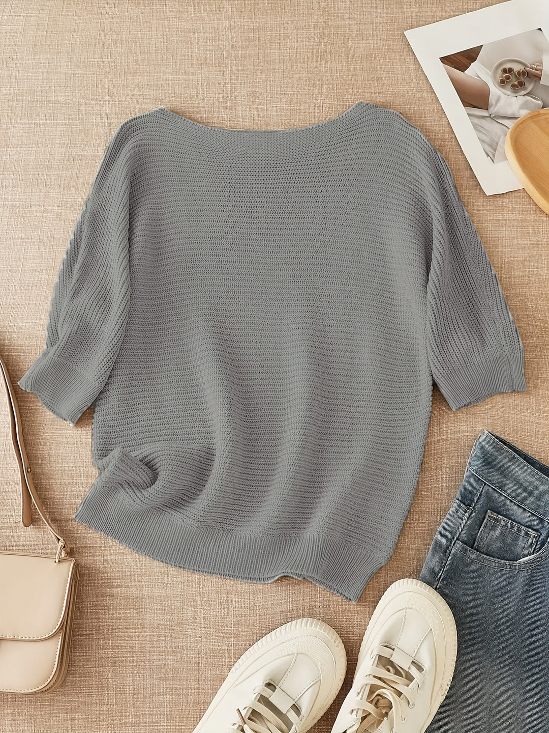 Colleen | Relaxed Boat-Neck Sweater