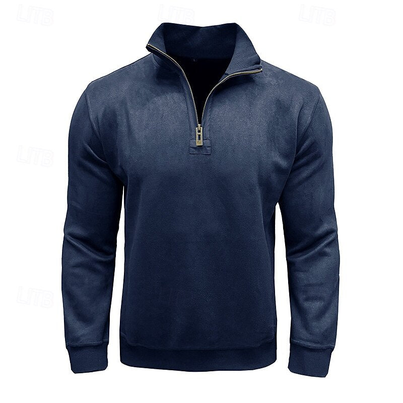 Ellison | Refined Quarter-Zip Sweatshirt