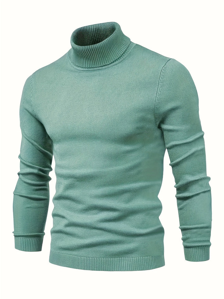 Callan | Ribbed Roll-Neck Turtleneck