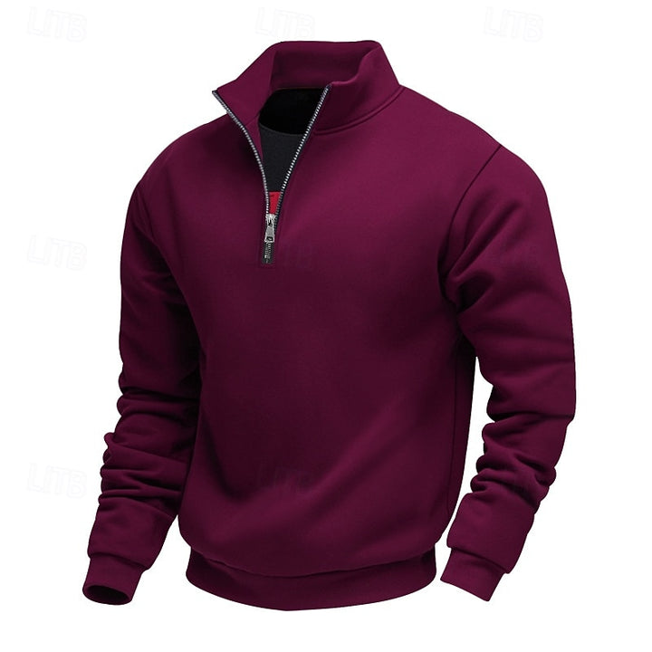 Tanner | Refined Half-Zip Sweatshirt