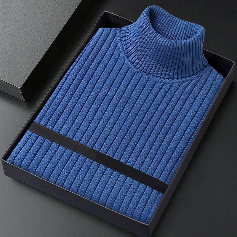 Donovan | Ribbed Turtleneck Sweater