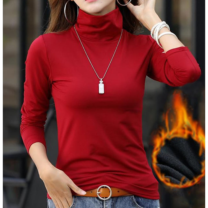 Priscilla | Cozy Warm Turtleneck Top