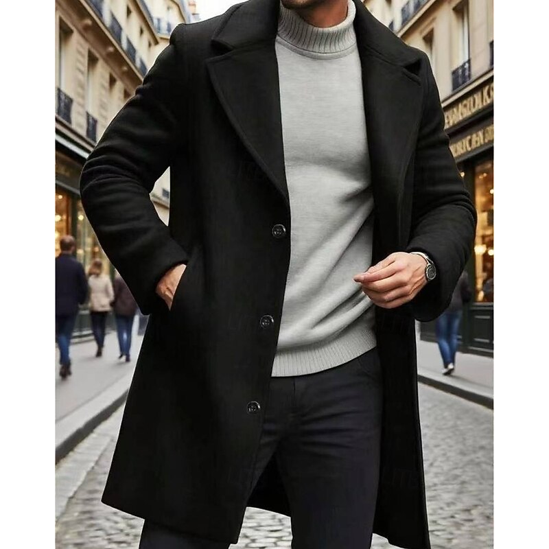 Oscar | Refined Long Overcoat