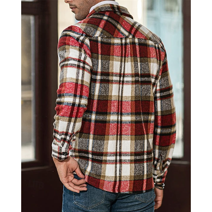 Callan | Rugged Plaid Shirt Jacket