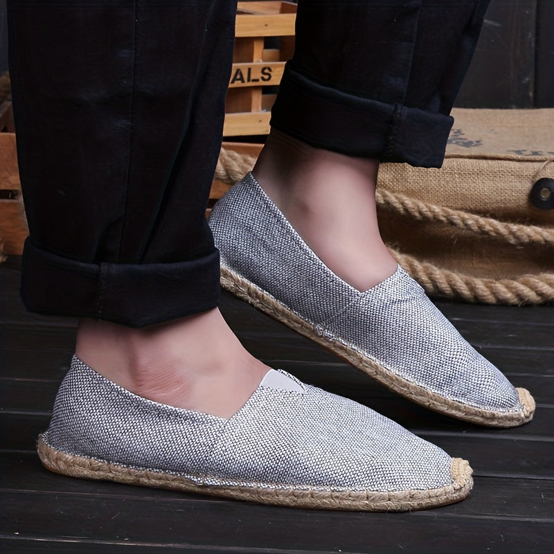 Marco | Classic Woven Slip-On Loafers