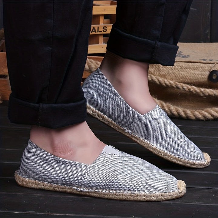 Marco | Classic Woven Slip-On Loafers