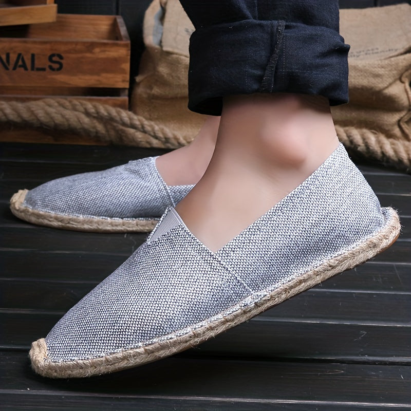 Marco | Classic Woven Slip-On Loafers