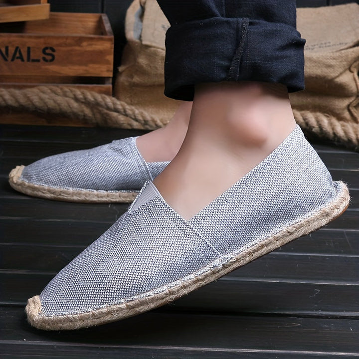 Marco | Classic Woven Slip-On Loafers