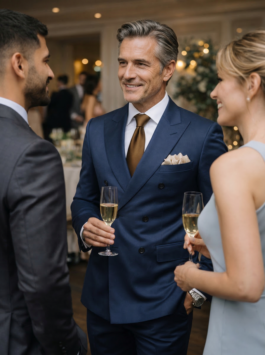 Gregory | Double-Breasted Tailored Suit