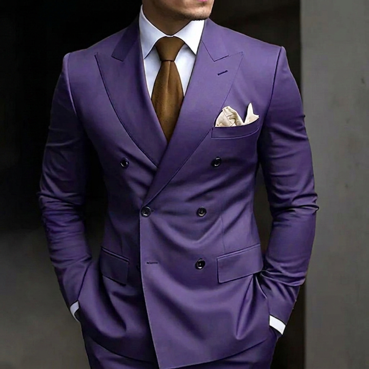 Gregory | Double-Breasted Tailored Suit