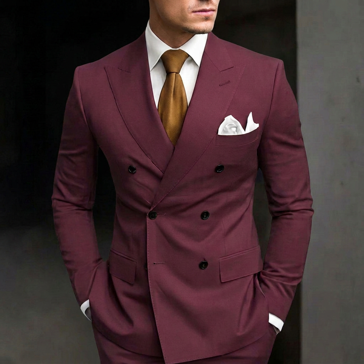 Gregory | Double-Breasted Tailored Suit