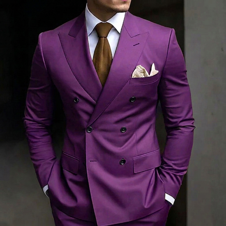 Gregory | Double-Breasted Tailored Suit