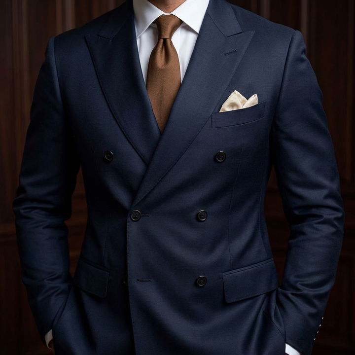 Gregory | Double-Breasted Tailored Suit