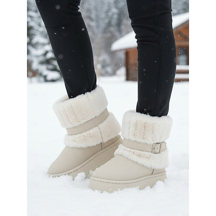 Wren | Cozy Fur-Trimmed Winter Boots