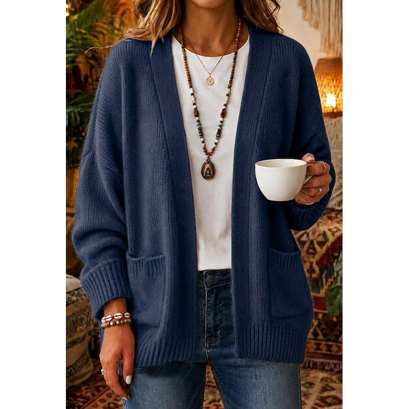 Marlena | Relaxed Open-Front Cardigan
